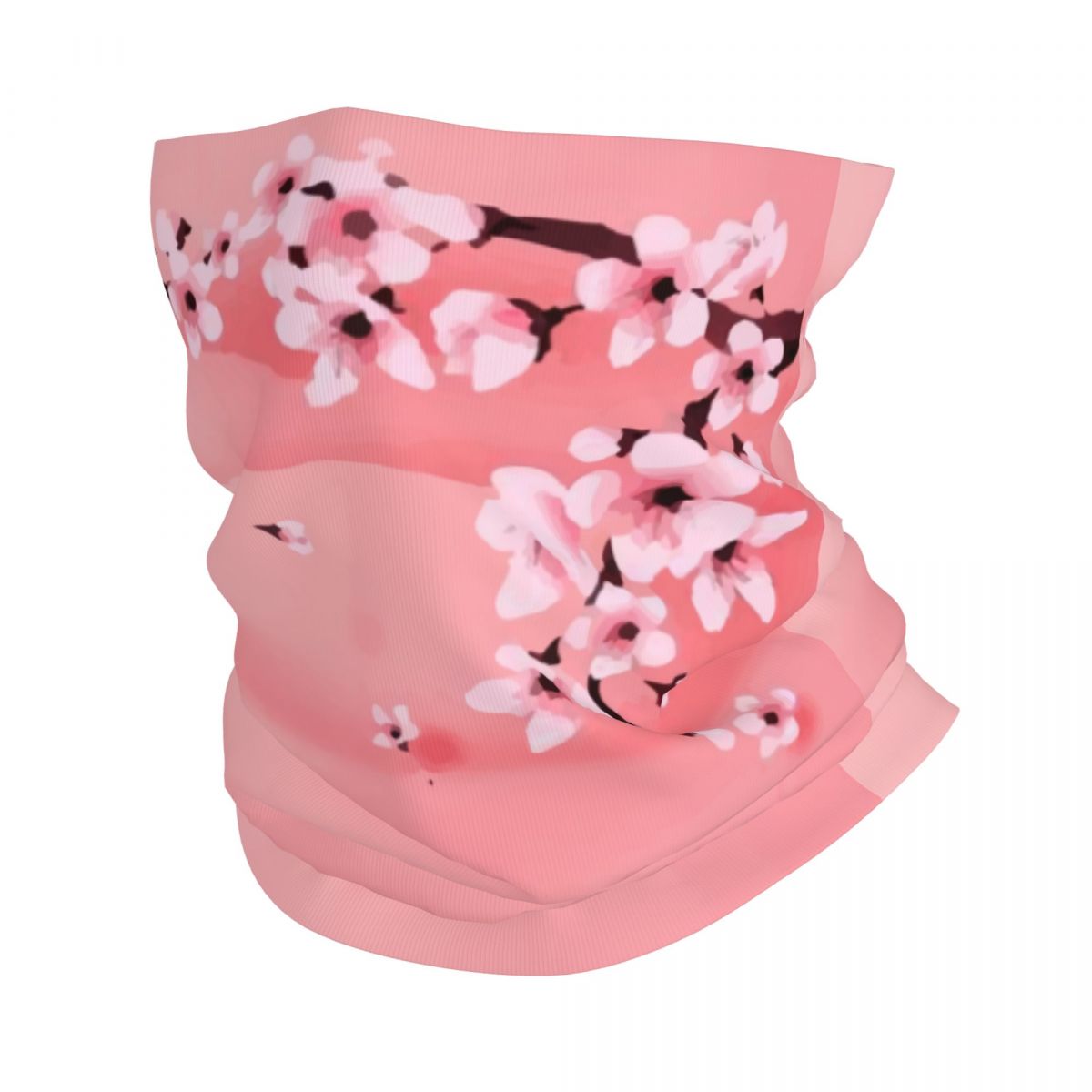 Neck Warmer Tube - Sakura Tree Cherry Blossom Bandana Neck