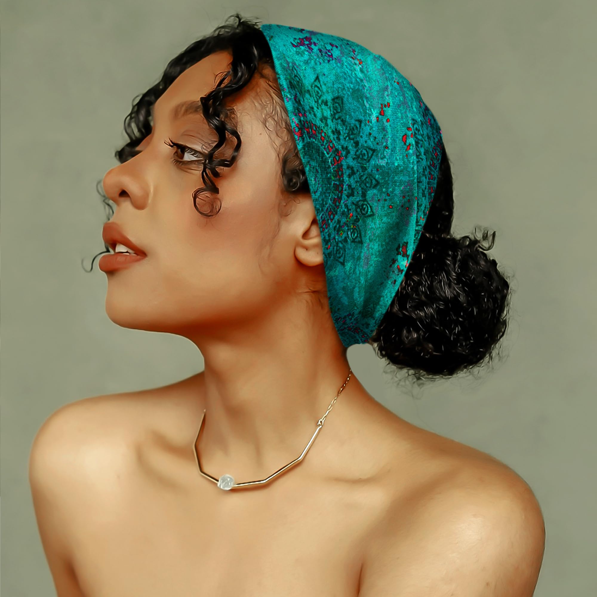 Boho Headbands for Women Knott - Bandana Cotton のレビューと価格