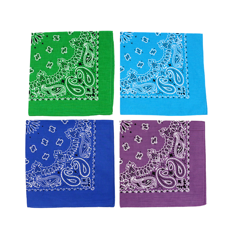 Hip-hop Men Bandana Scarf  Pri - Handkerchief Cotton Men のレビューと価格