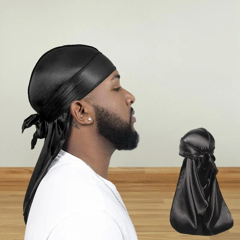 Fashion Long Tail Adult Satin  - Bandana Doo Rag のレビューと価格