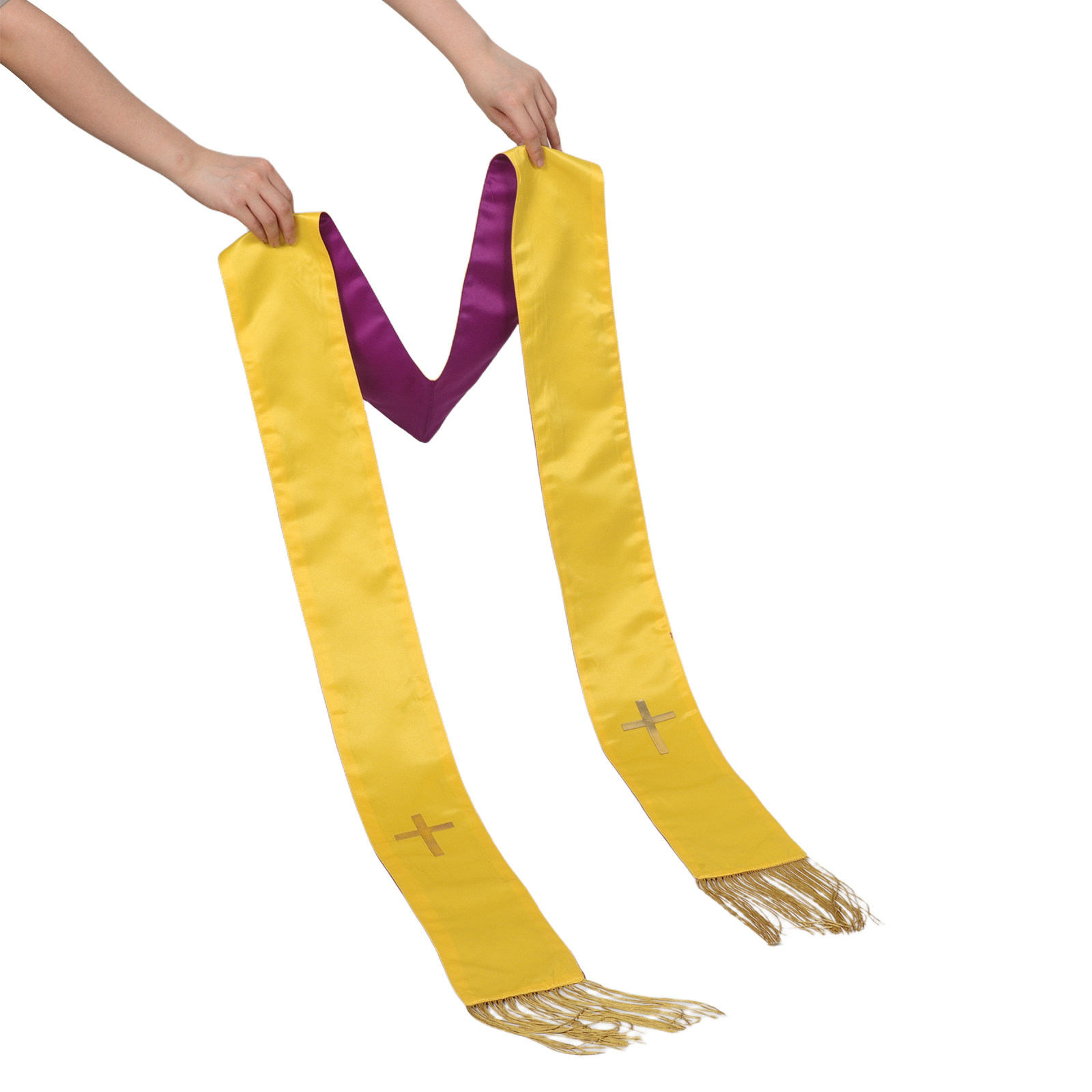 Reversible Wedding Pastor Stol - Stole Wedding Shawl のレビューと価格