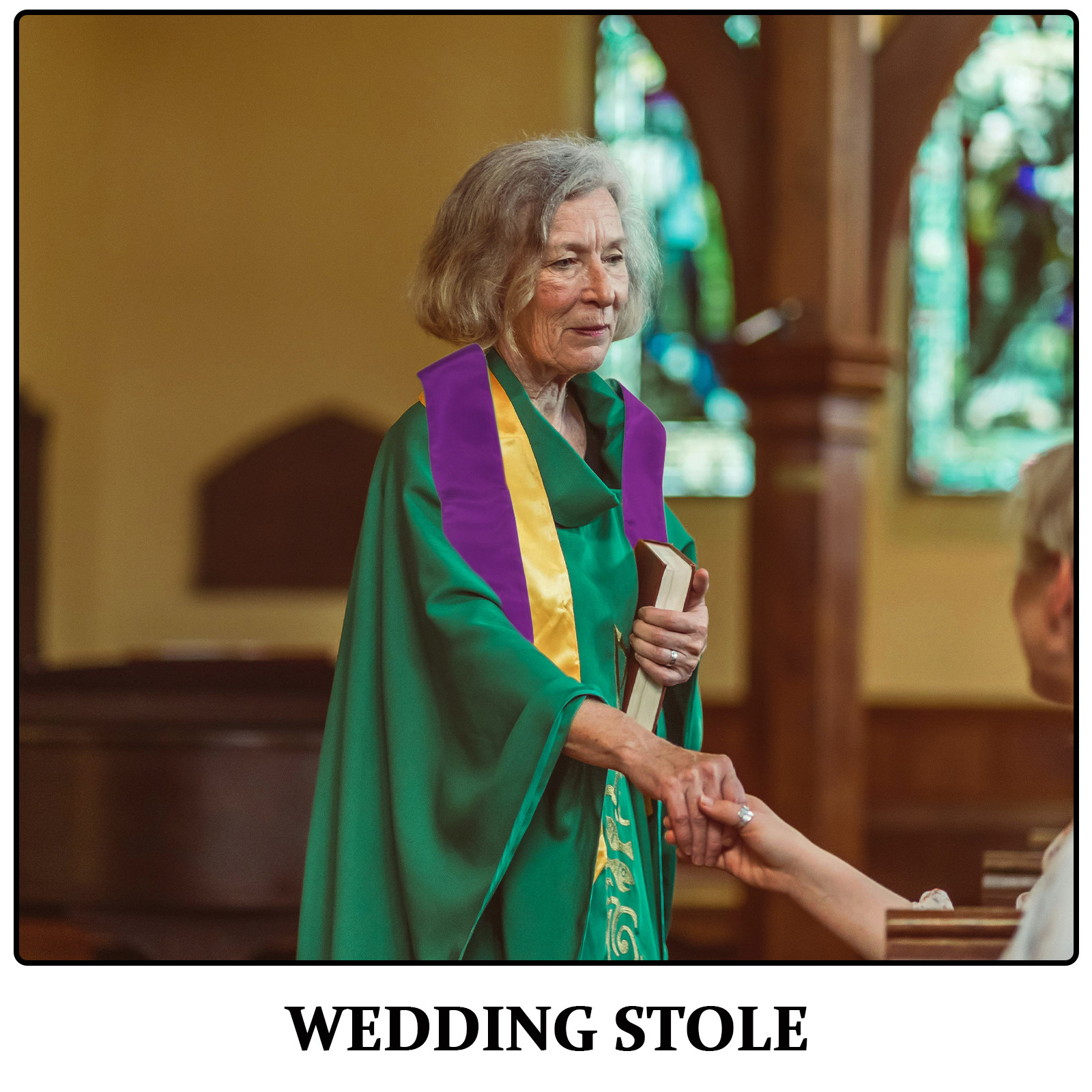 Reversible Wedding Pastor Stol - Stole Wedding Shawl のレビューと価格
