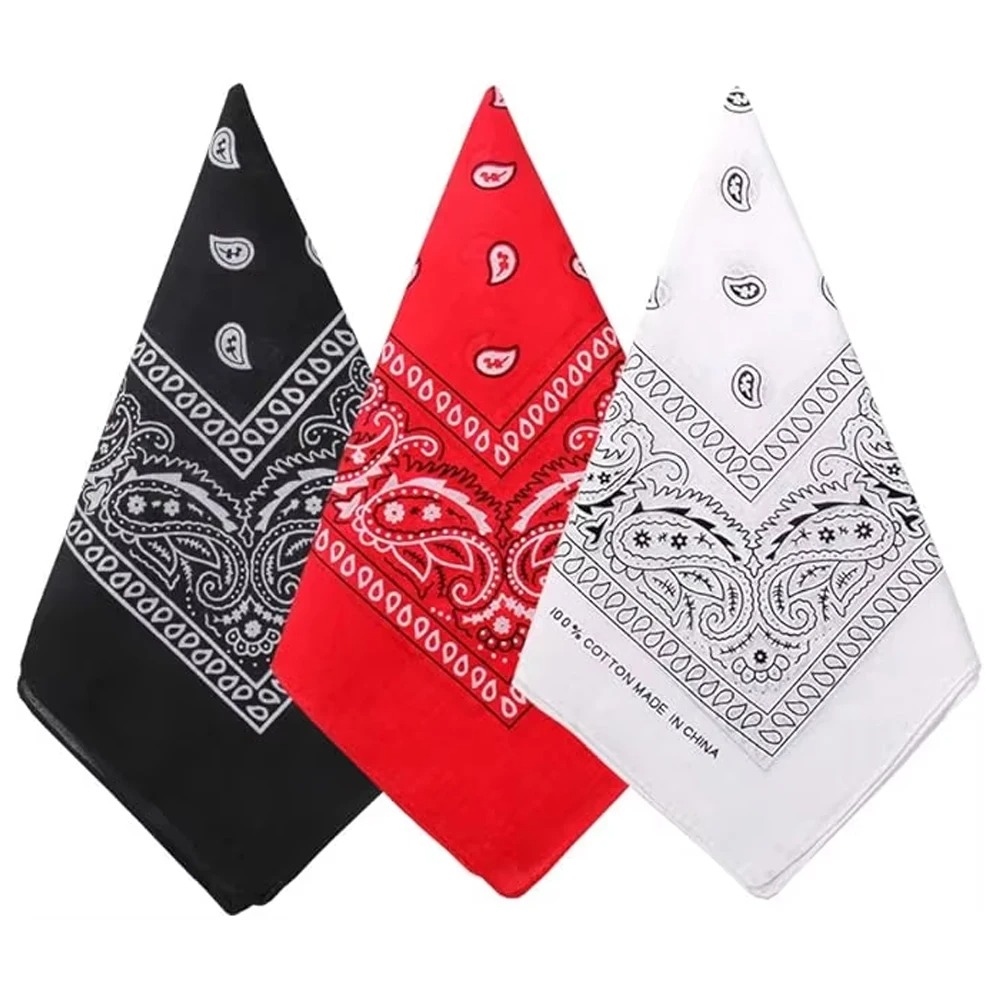 Unisex Men Women Bandana Hairb - Handkerchief Cotton Men のレビューと価格
