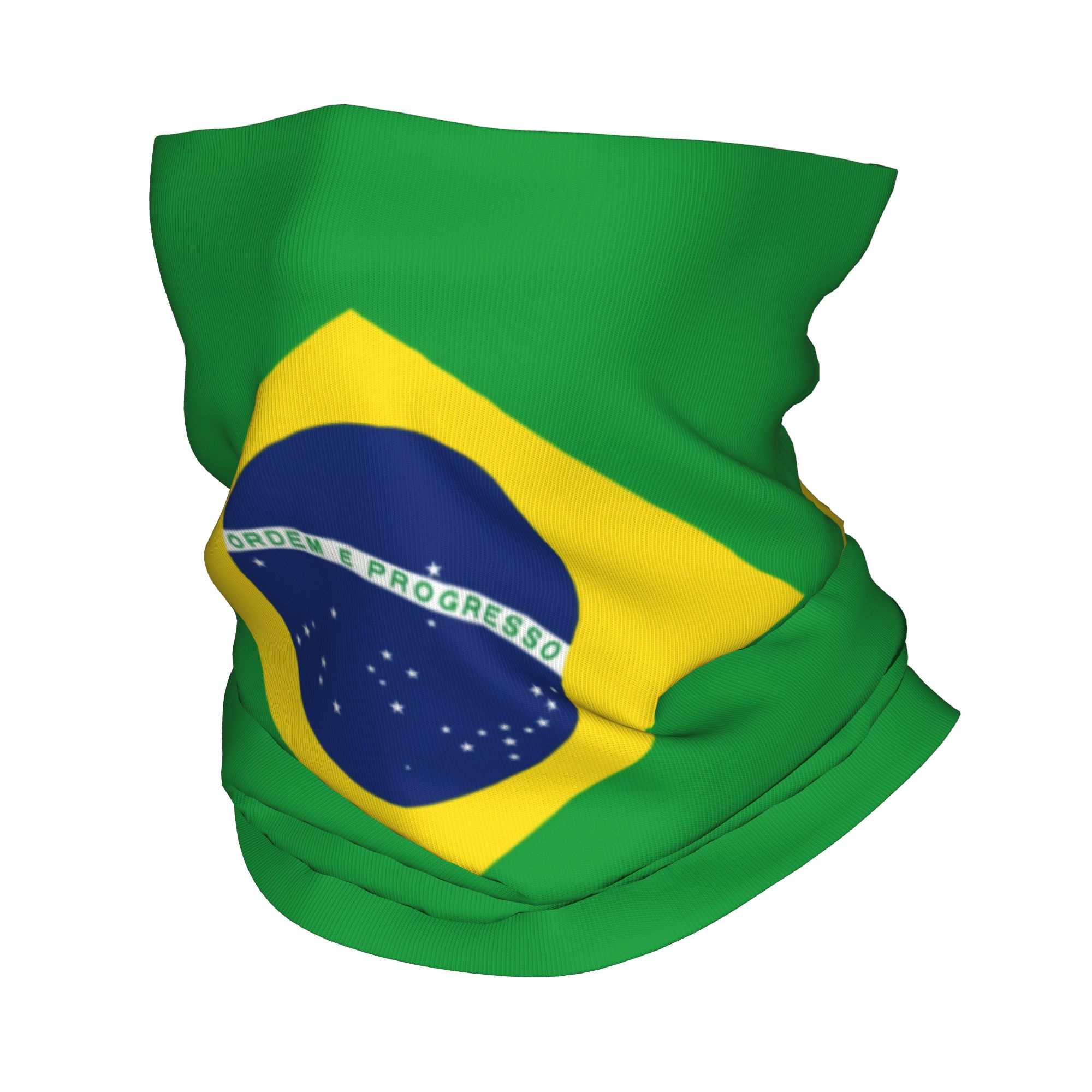 Custom Brazil Flag Bandana Nec - Neck Warmer Tube のレビューと価格