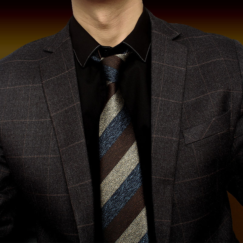 Fashion Slim Skinny 7-8cm Neck - Skinny Tie Men のレビューと価格