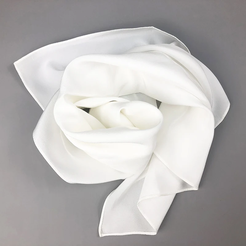 New Women Silk Scarf Square Ne - Ascot Neck Scarf のレビューと価格