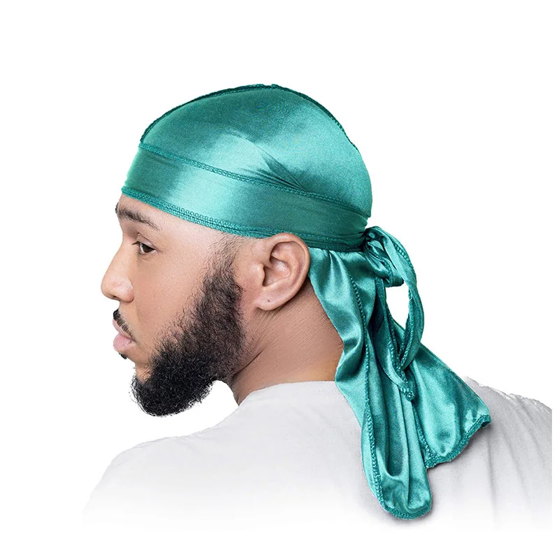 Unisex Long Silky Durag Long T - Bandana Doo Rag のレビューと価格