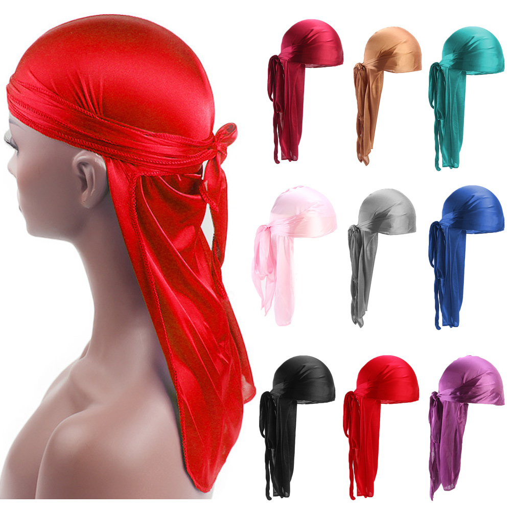 Unisex Adult Satin Long Tail D - Bandana Doo Rag のレビューと価格