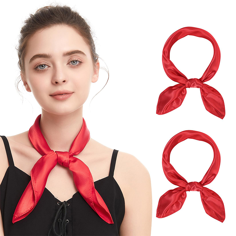 2024 New Fashion Women Satin S - Scarf Silk Square のレビューと価格