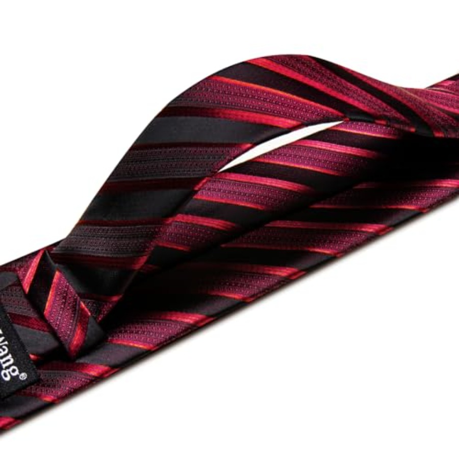 Tie Sets for Men Silk Stripe N - Silk Tie Striped のレビューと価格