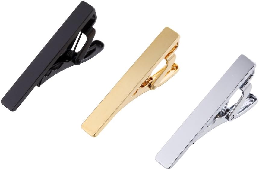Men's Skinny Tie Clip Set 3 To - Tie Clip Silver のレビューと価格