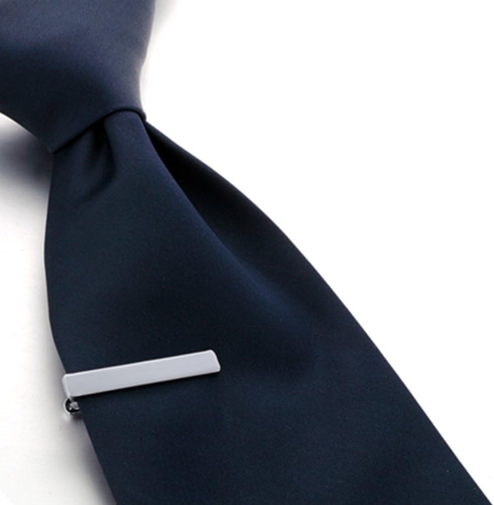 Men's Skinny Tie Clip Set 3 To - Tie Clip Silver のレビューと価格