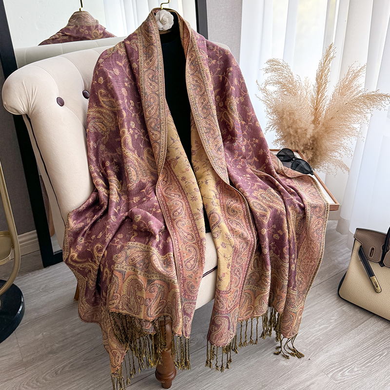 Tassel Blanket Design Thick Pa - Woven Scarf Blanket のレビューと価格