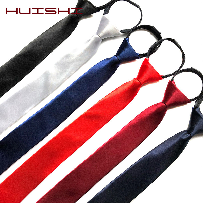 HUISHI Mens Zipper Necktie Ski - Skinny Tie Men のレビューと価格