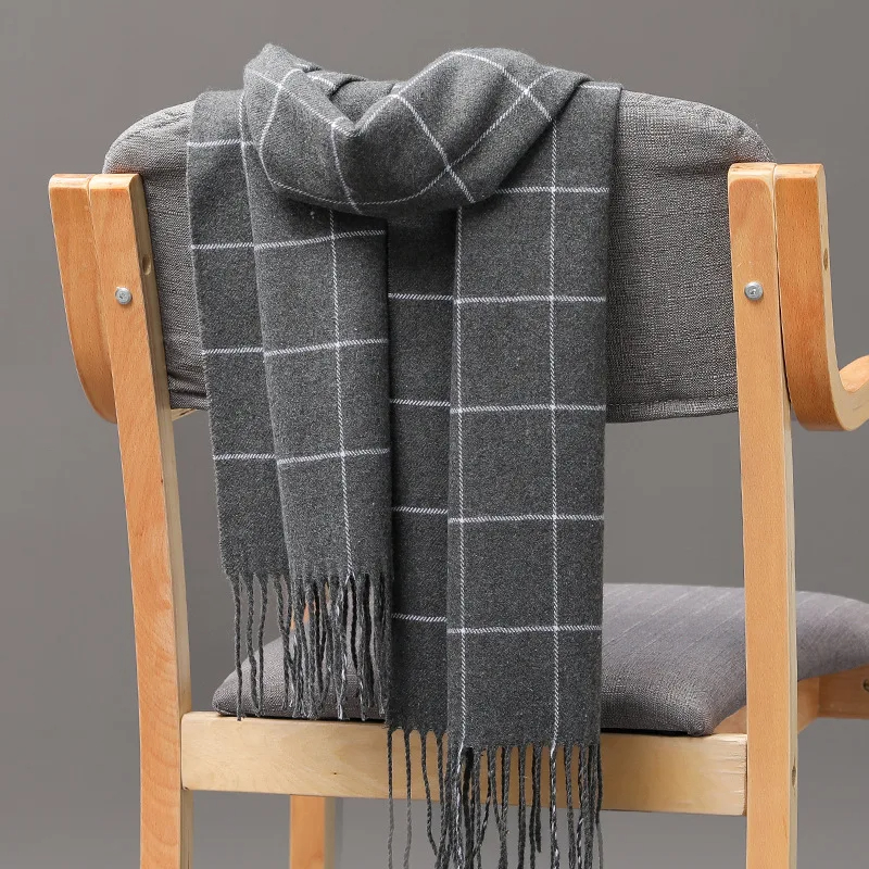 2023 New Winter Men Scarf Keep - Muffler Men Wool のレビューと価格