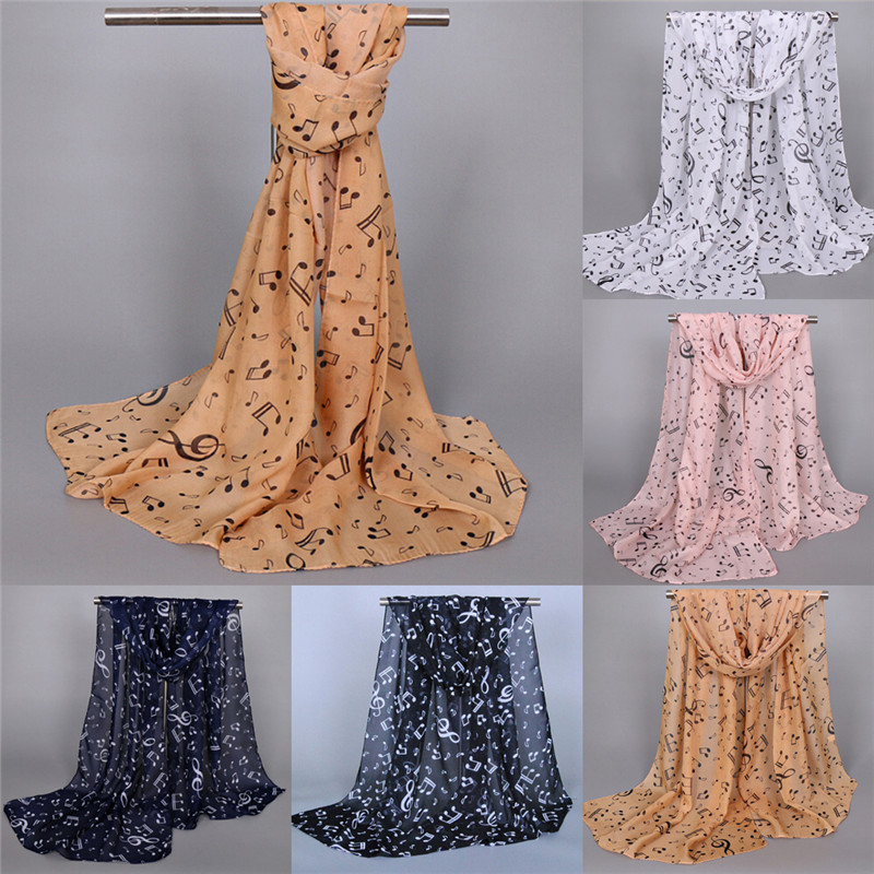 High Quality Scarves Musical N - Infinity Scarf Knit のレビューと価格