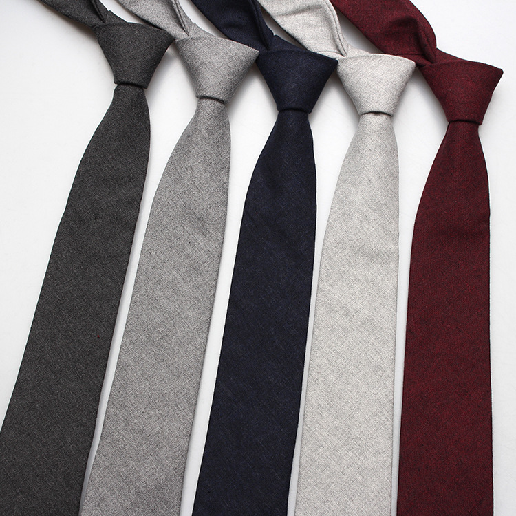 Linbaiway Men Slim Solid Neckt - Skinny Tie Men のレビューと価格