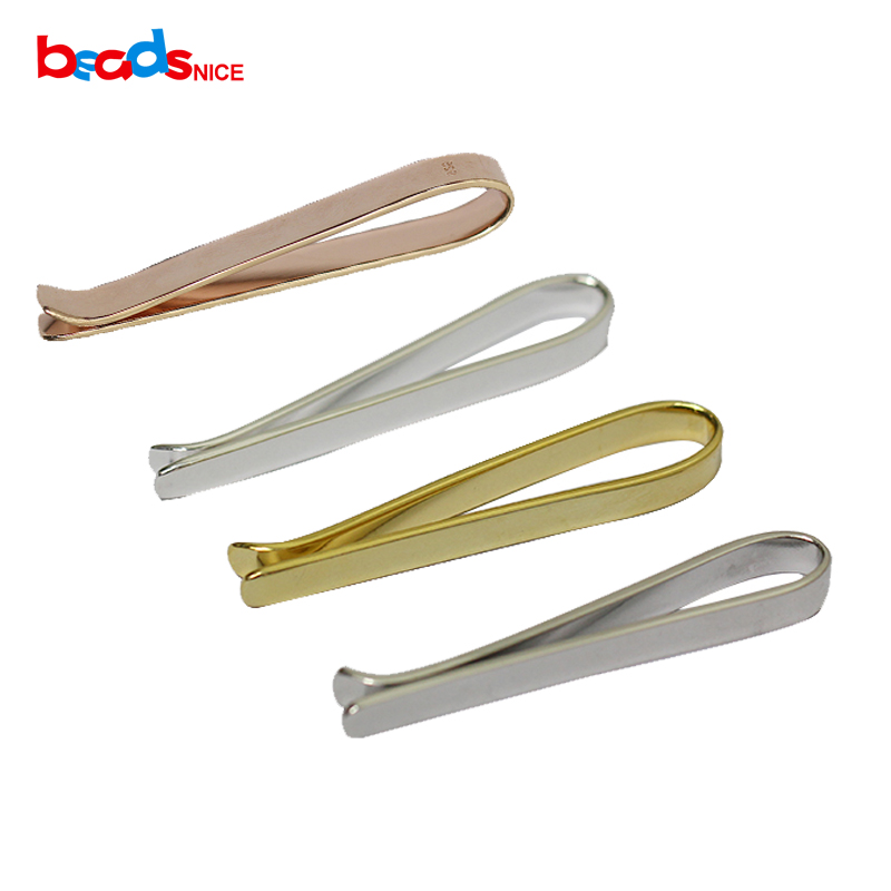 Beadsnice Pure 925 Sterling Si - Tie Clip Silver のレビューと価格