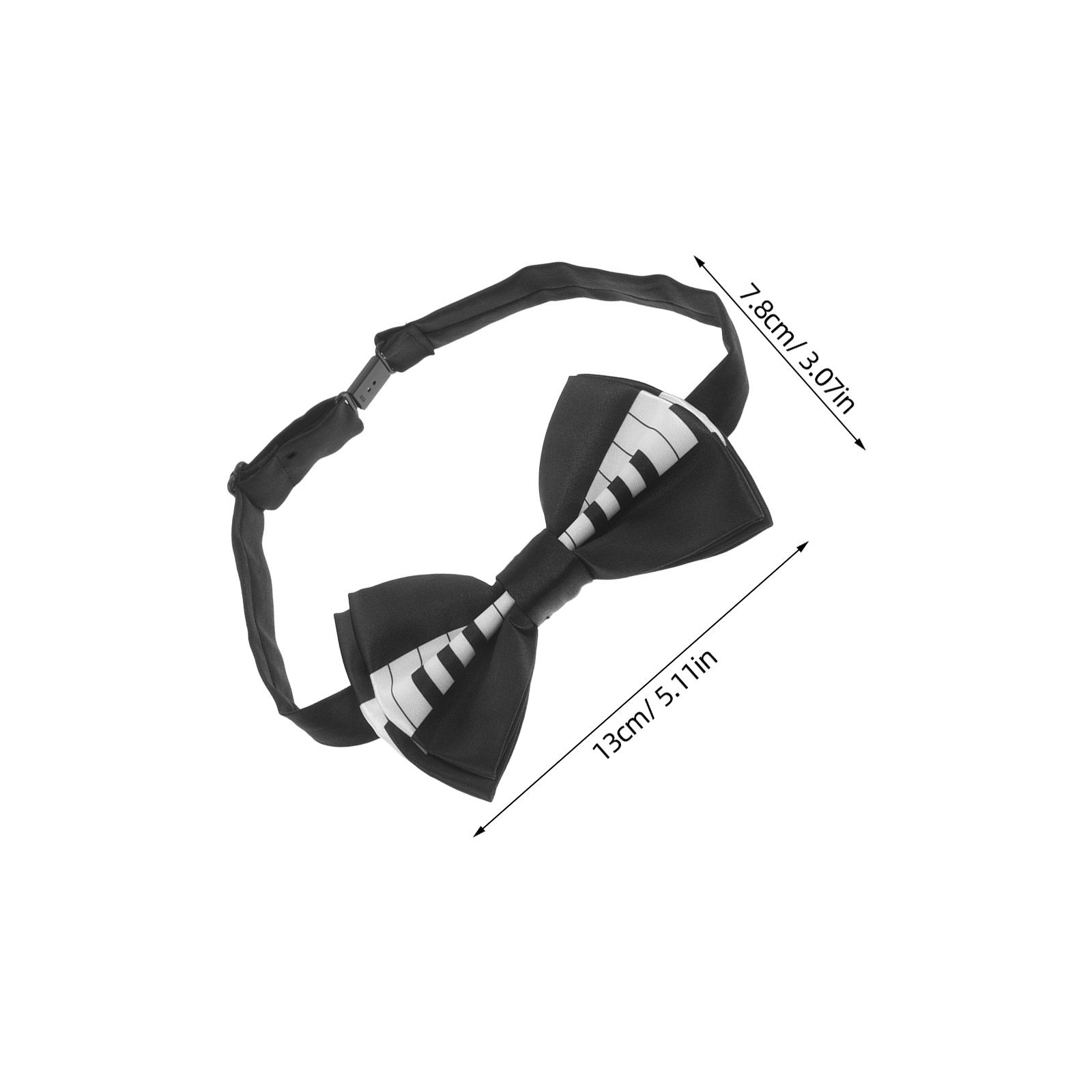 3Pcs Music Bow Tie Set Piano K - Bow Tie Pre Tied のレビューと価格