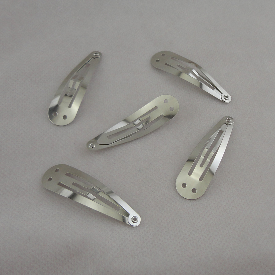 100PCS 5.0cm Silver Plain Meta - Tie Clip Silver のレビューと価格