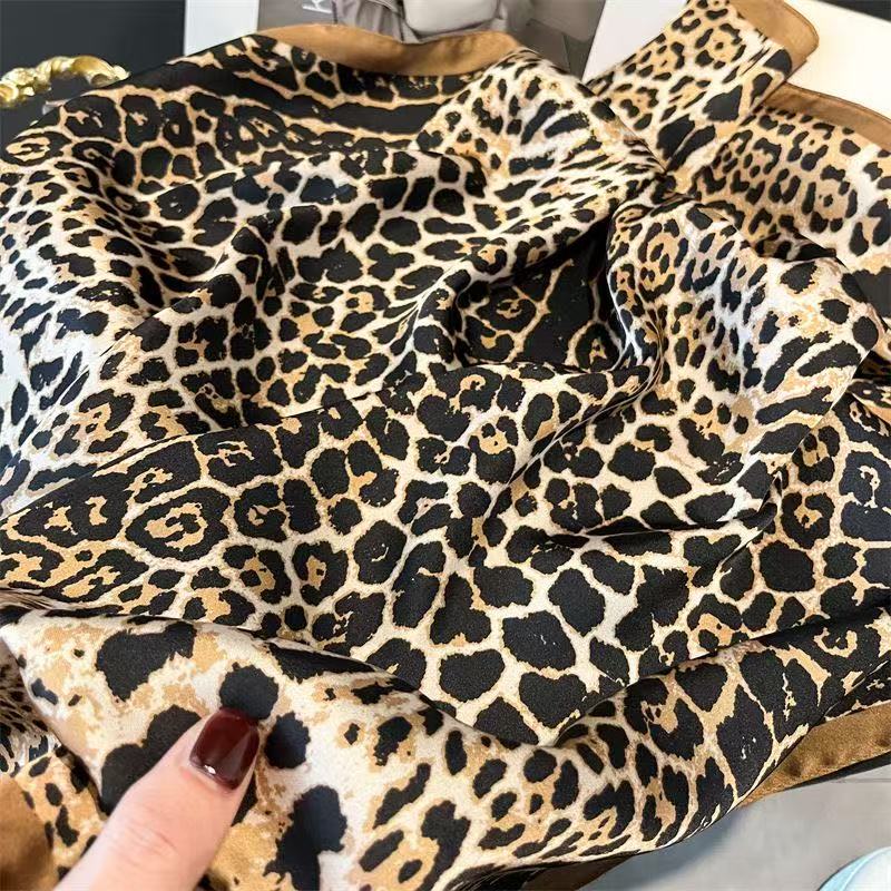 1pc Luxury Brand Leopard Print - Bandana Cotton のレビューと価格