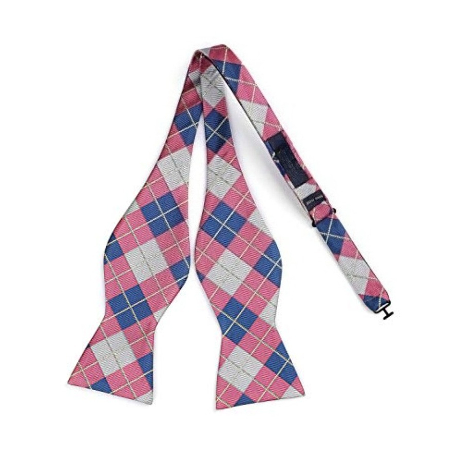 Bow Ties for Men Check Plaid S - Pocket Square Set のレビューと価格