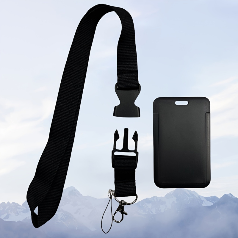 Black Neck Lanyard Badge Holde - Lanyard Badge Holder のレビューと価格