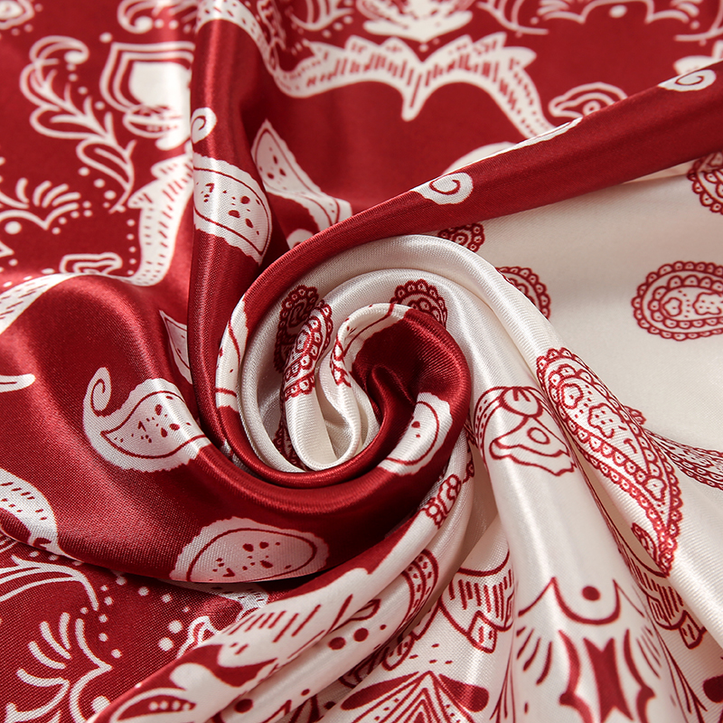 Satin Square Scarf Women Musli - Scarf Silk Square のレビューと価格
