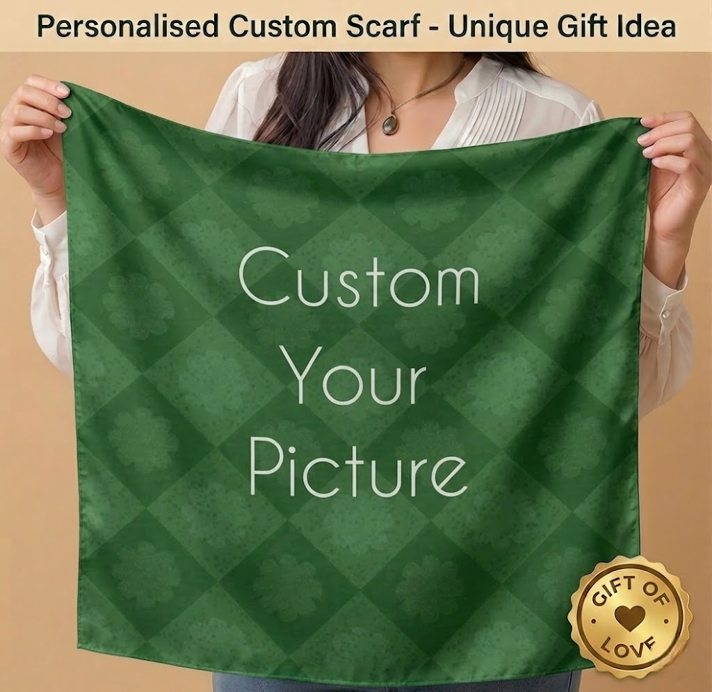 customize Soft Silk Scarf for  - Face Scarf Mask のレビューと価格