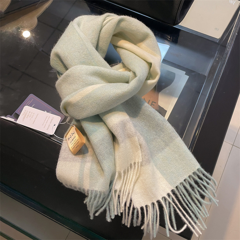 High Quality Pure 100% Wool Me - Muffler Men Wool のレビューと価格