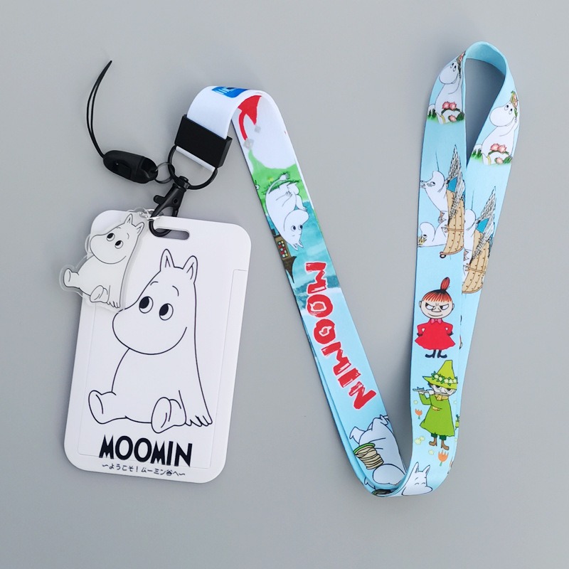 Moomin Cartoon Hard Card Holde - Lanyard Badge Holder のレビューと価格