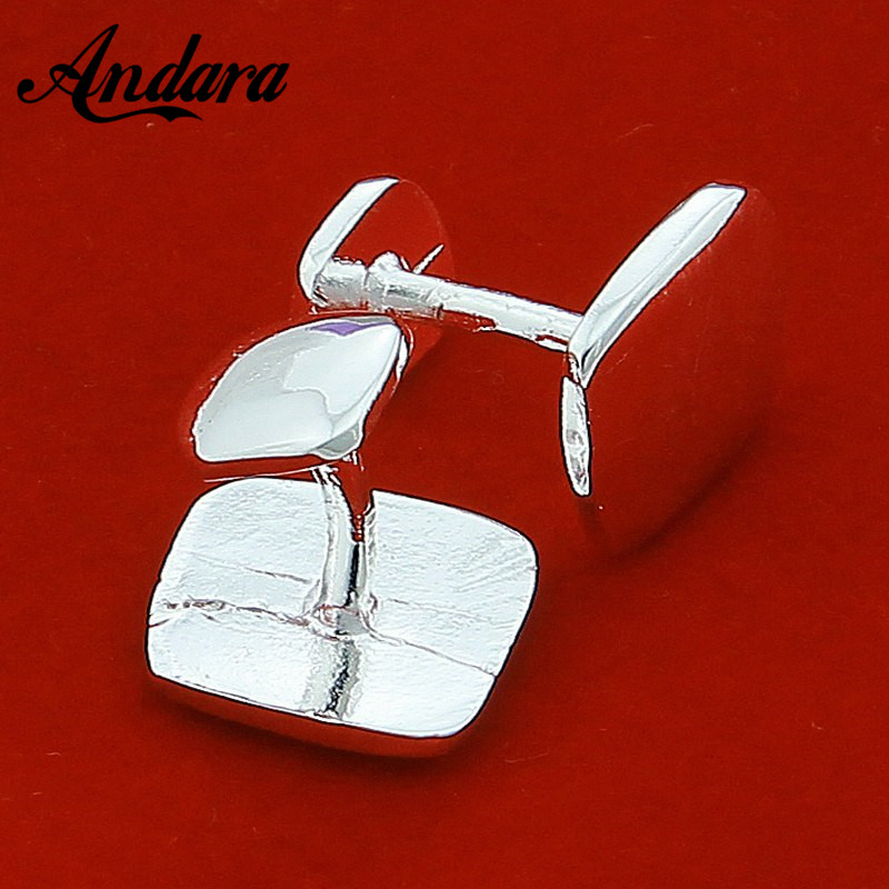 Hot Sale Silver Square Cufflin - Tie Clip Silver のレビューと価格