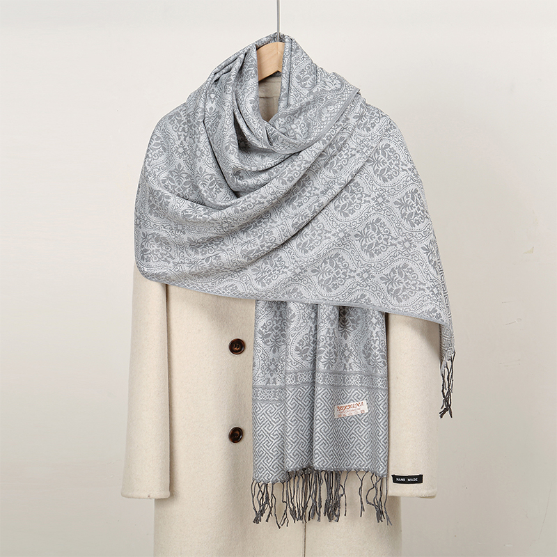 2024 Luxury Thick Cashmere Sca - Woven Scarf Blanket のレビューと価格