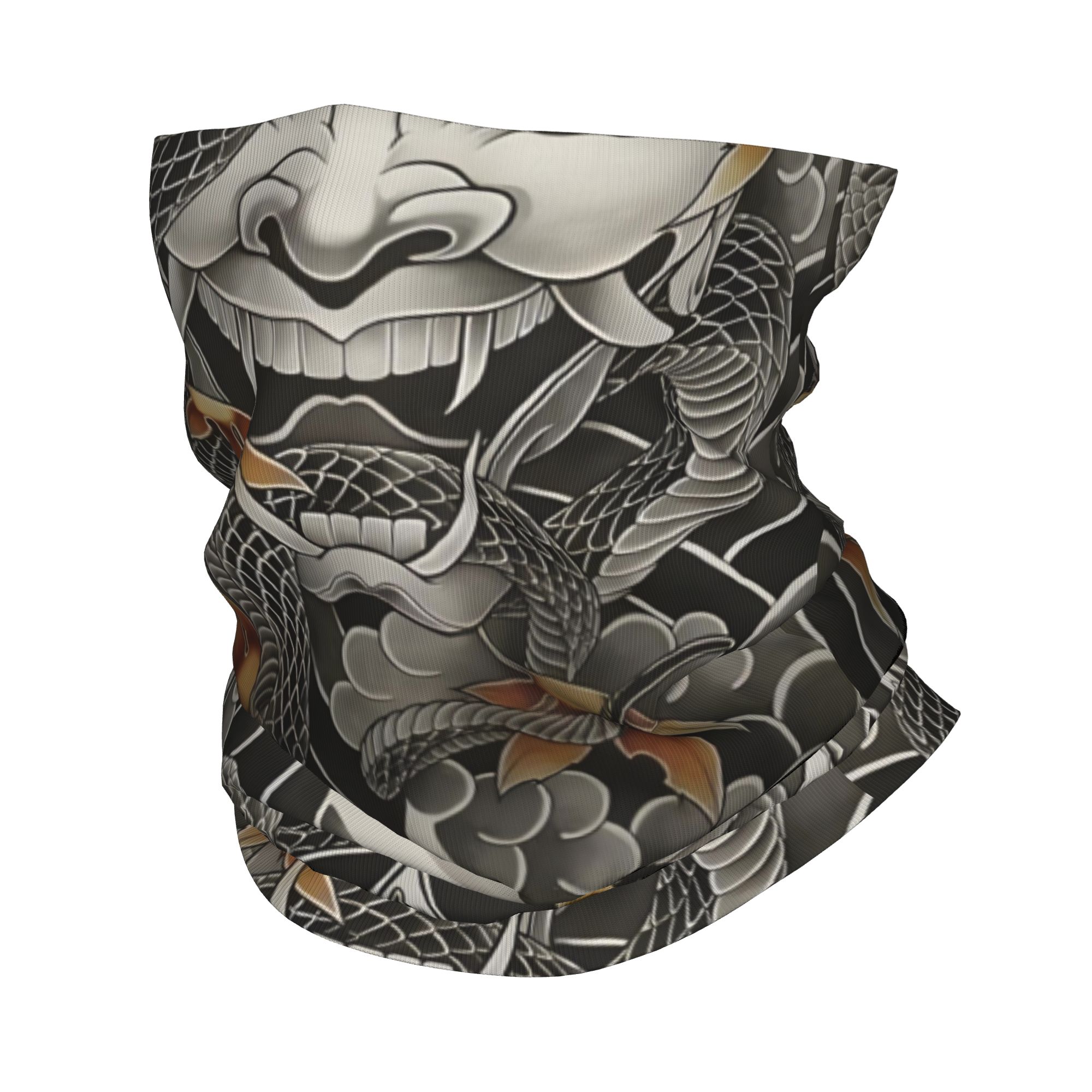 Custom Samurai Oni Demon Banda - Neck Warmer Tube のレビューと価格