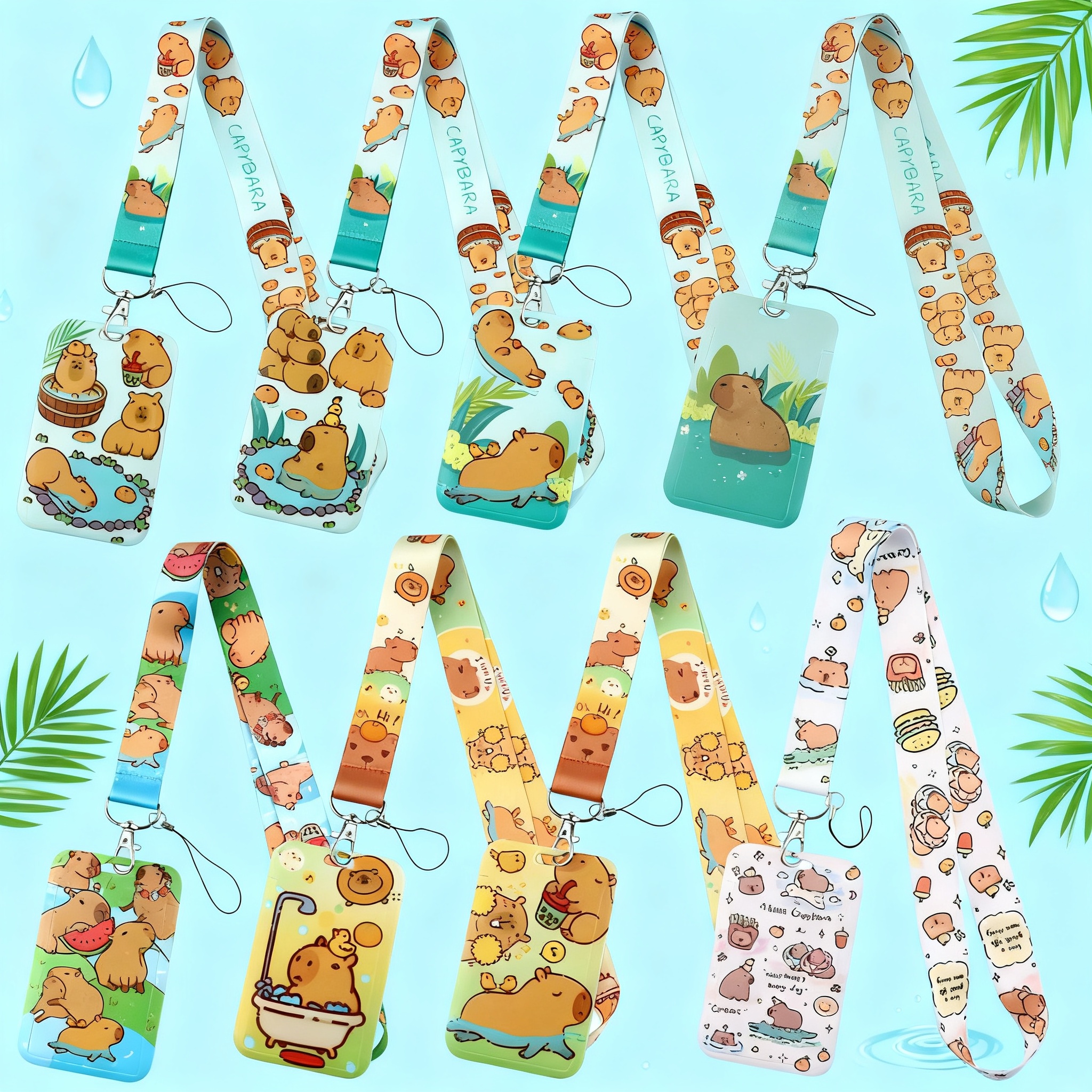 Cute Capybara Lanyards for Key - Lanyard Badge Holder のレビューと価格