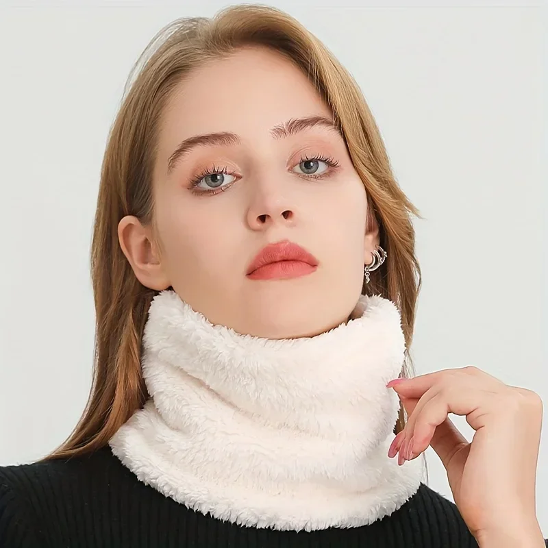 Windproof Plush Infinity Scarf - Infinity Scarf Knit のレビューと価格