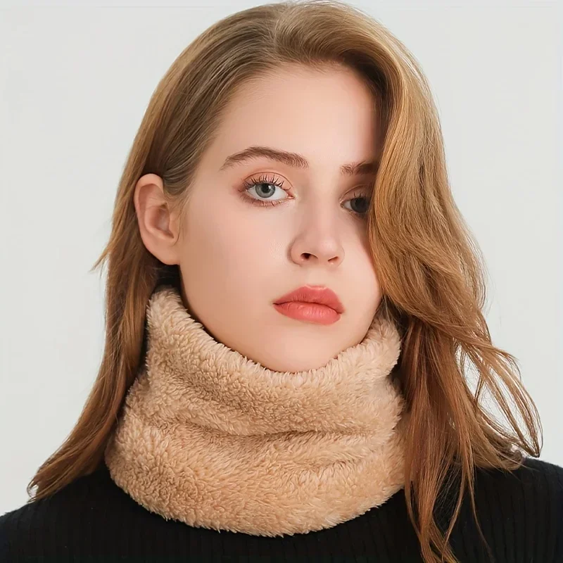 Windproof Plush Infinity Scarf - Infinity Scarf Knit のレビューと価格