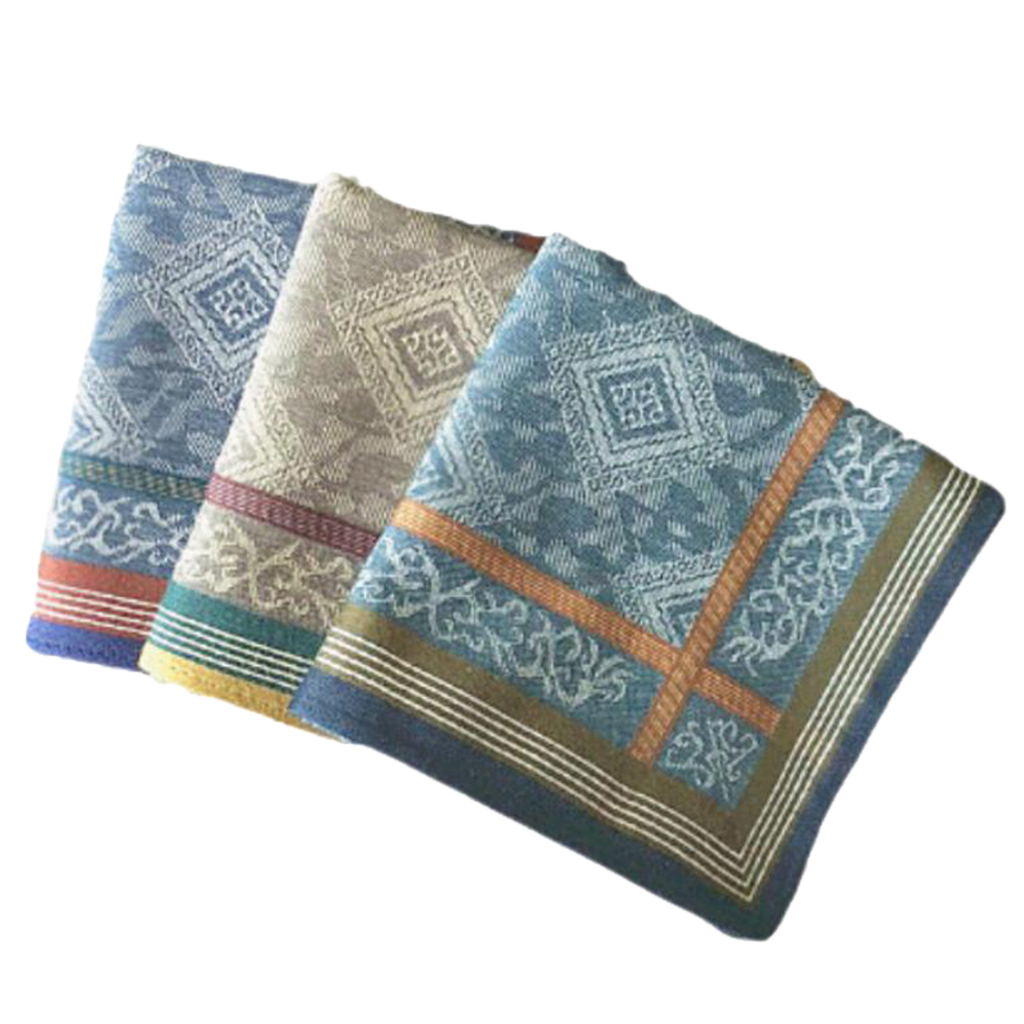 3pcs Mens Plaid Wedding Handke - Handkerchief Cotton Men のレビューと価格