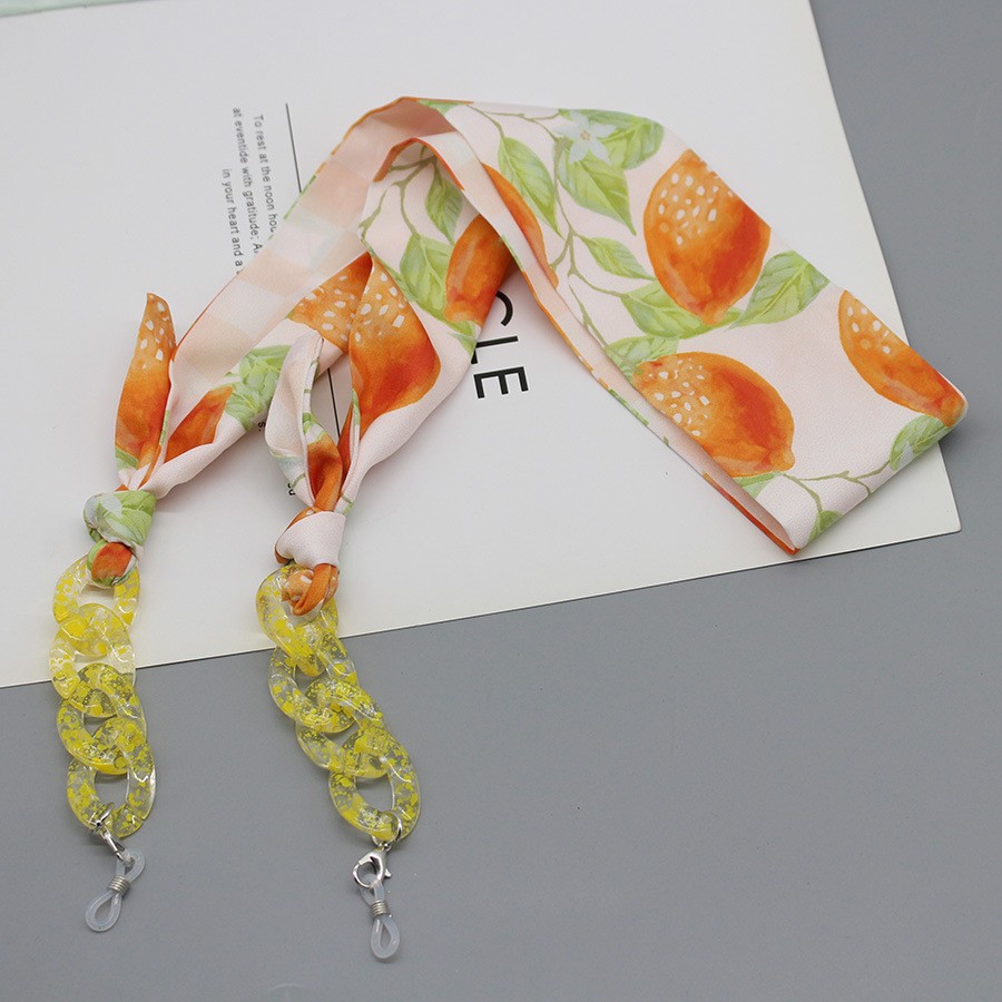 Bohemia Print Silk Scarf Glass - Silk Neck Scarf のレビューと価格