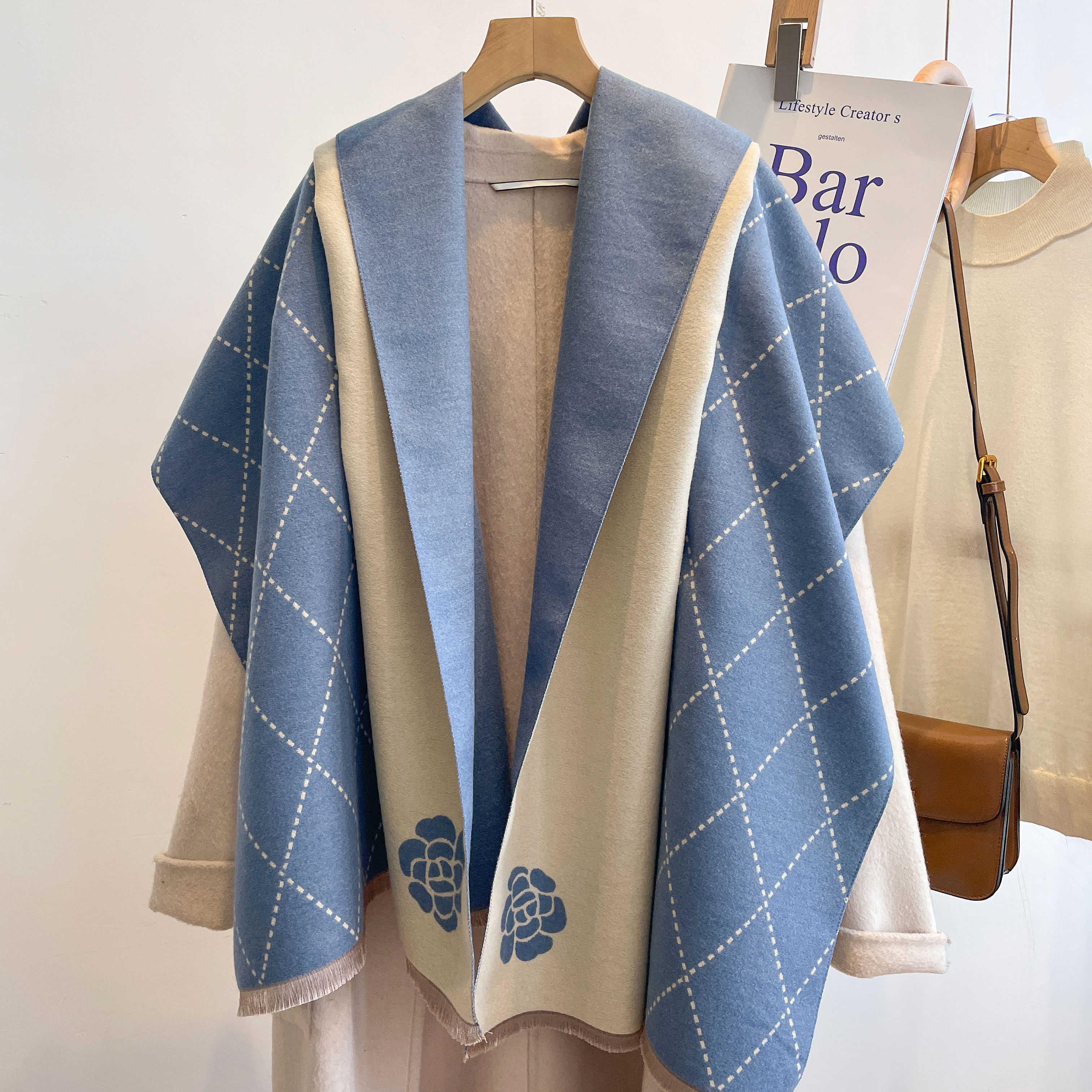 2023 Designer Cashmere Scarf W - Woven Scarf Blanket のレビューと価格