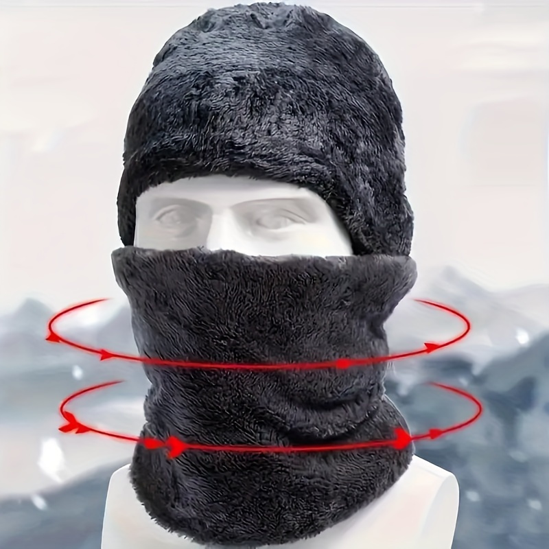 Men's winter hat, outdoor wint - Muffler Men Wool のレビューと価格