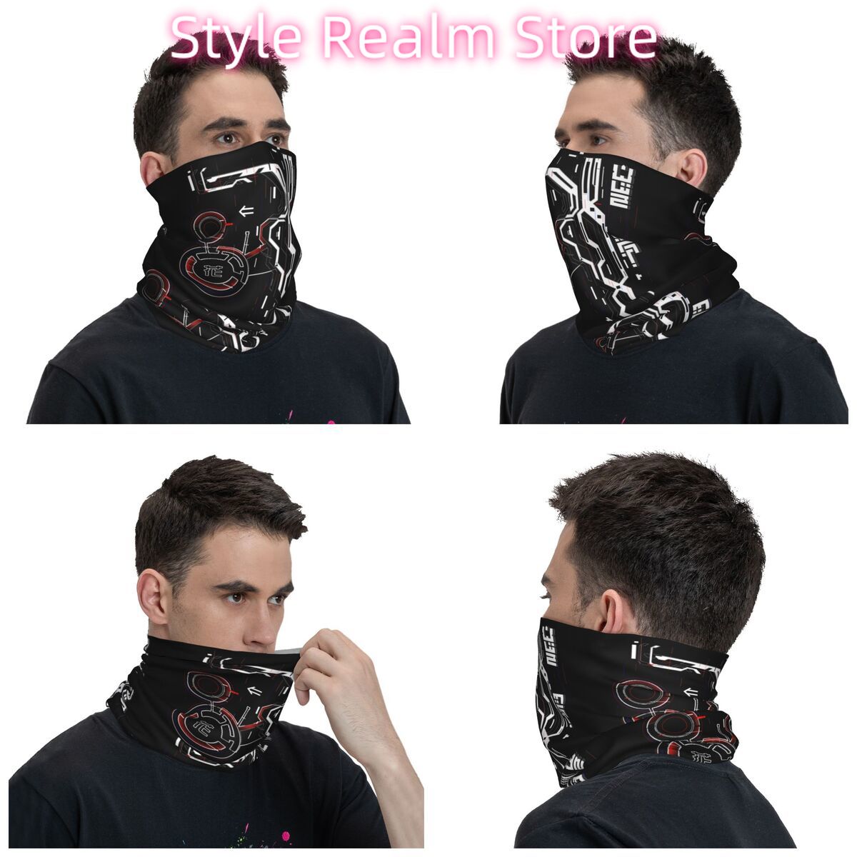 Custom Japanese Tokyo Flower T - Neck Warmer Tube のレビューと価格