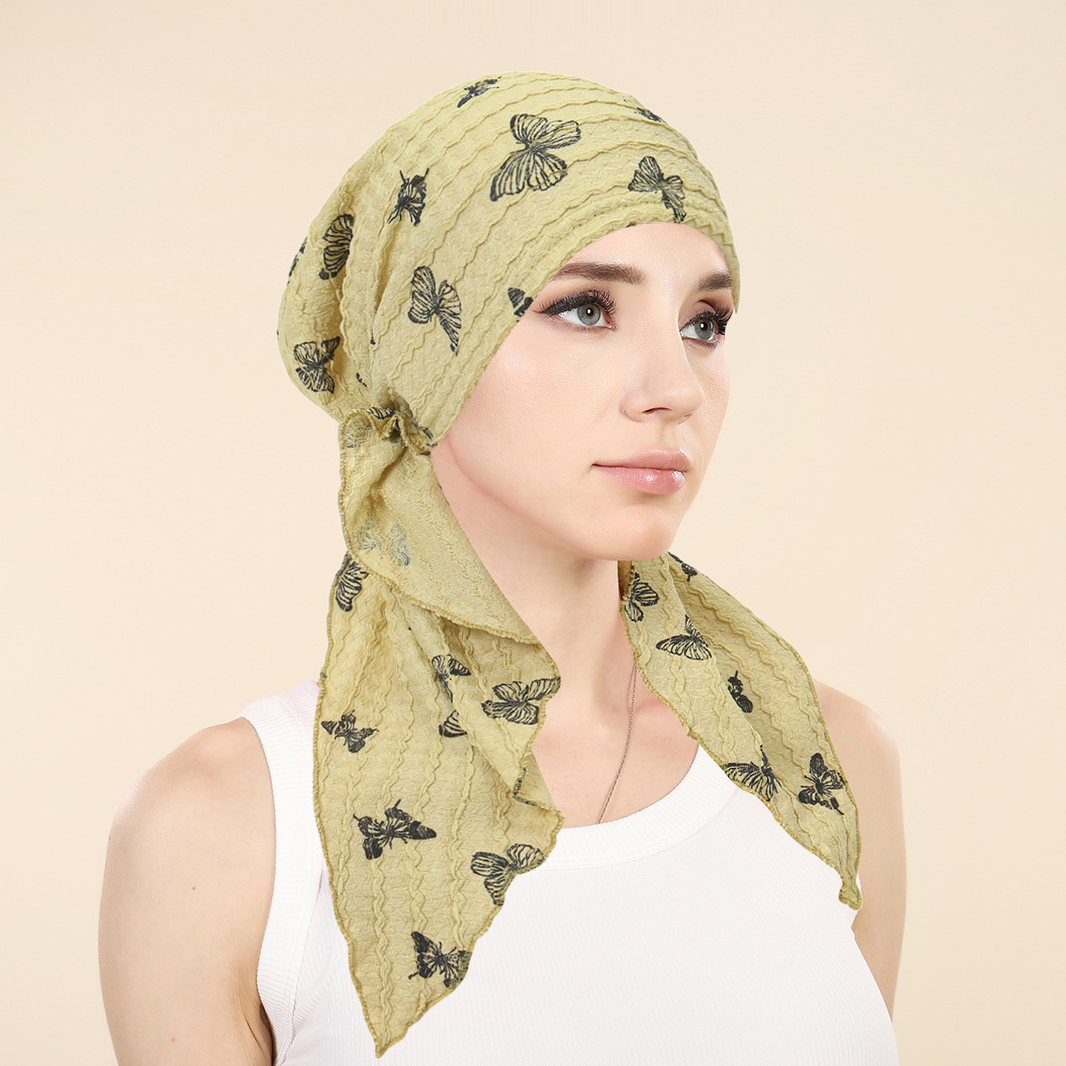 Women Muslim Hijab Caps Wrap H - Head Wrap Turban のレビューと価格