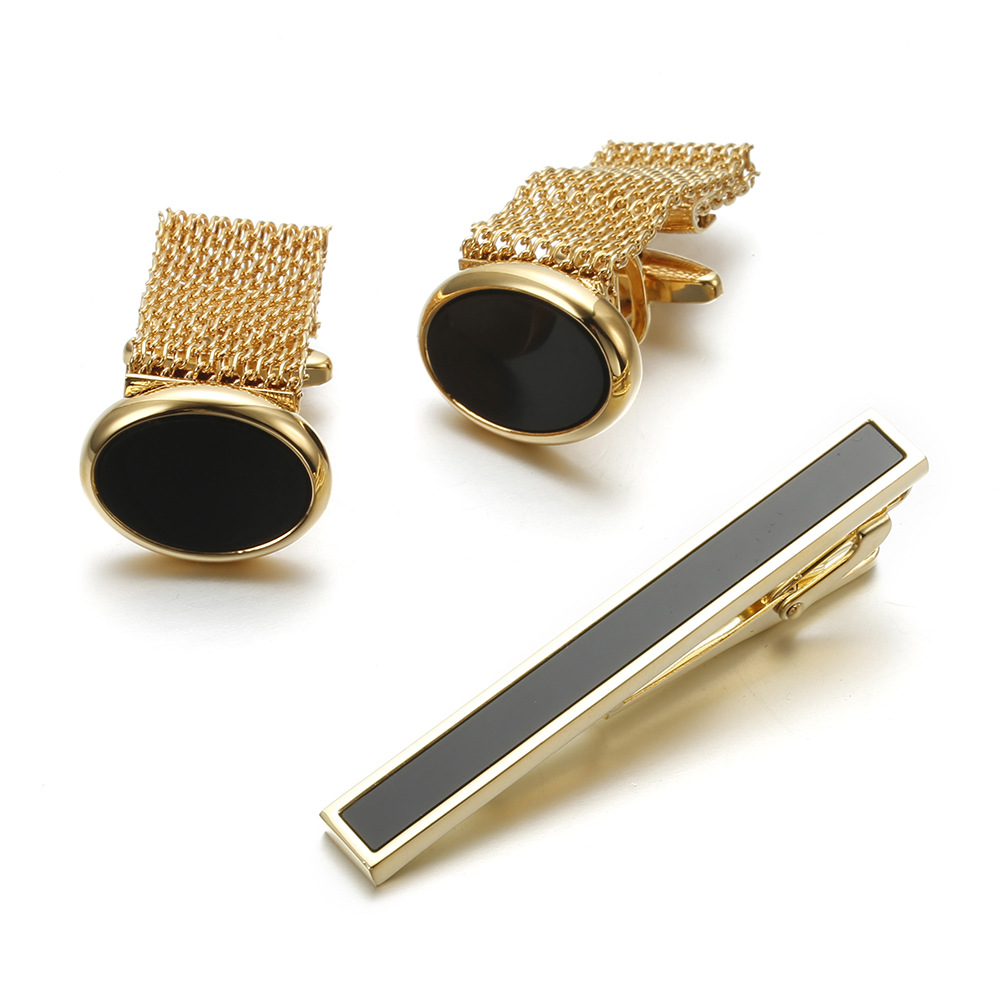 VAGULA New 9PCS Cuff links Tie - Tie Bar Set Gift のレビューと価格