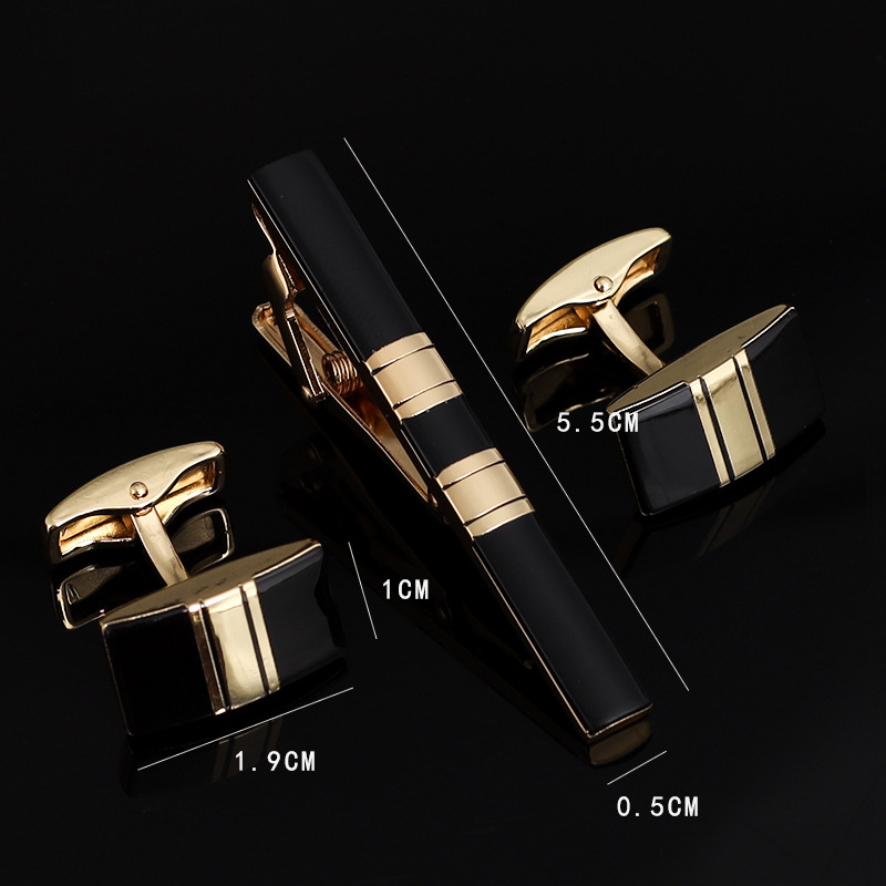 Mens Ties Clip Cufflinks Set S - Tie Bar Set Gift のレビューと価格