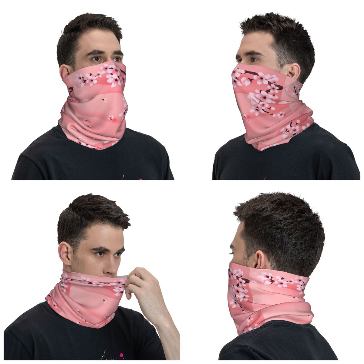 Sakura Tree Cherry Blossom Ban - Neck Warmer Tube のレビューと価格
