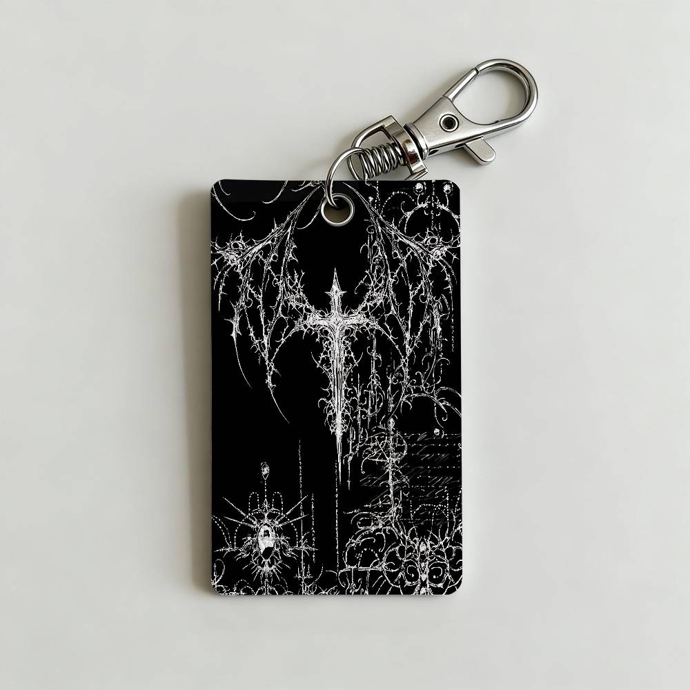 Gothic Cyber Sigil Cross Card  - Lanyard Badge Holder のレビューと価格