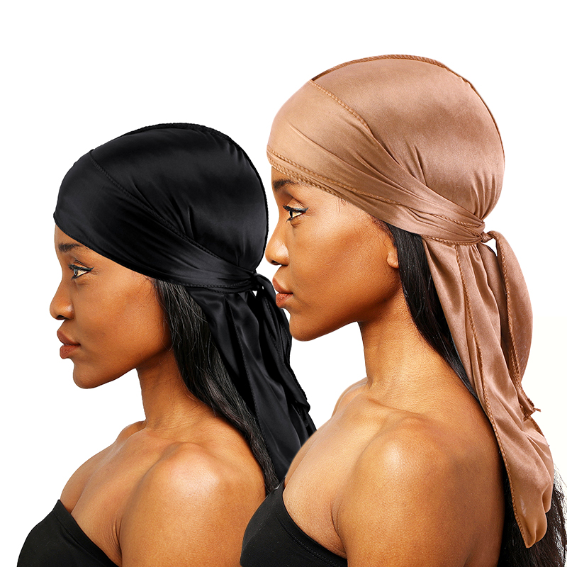 2 pcs Silky Satin Durags for M - Bandana Doo Rag のレビューと価格