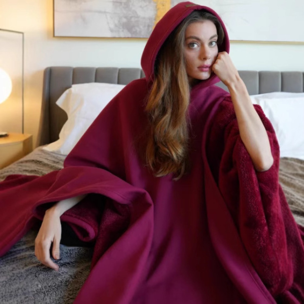 Good Quality Indio Cloak Hoodi - Woven Scarf Blanket のレビューと価格