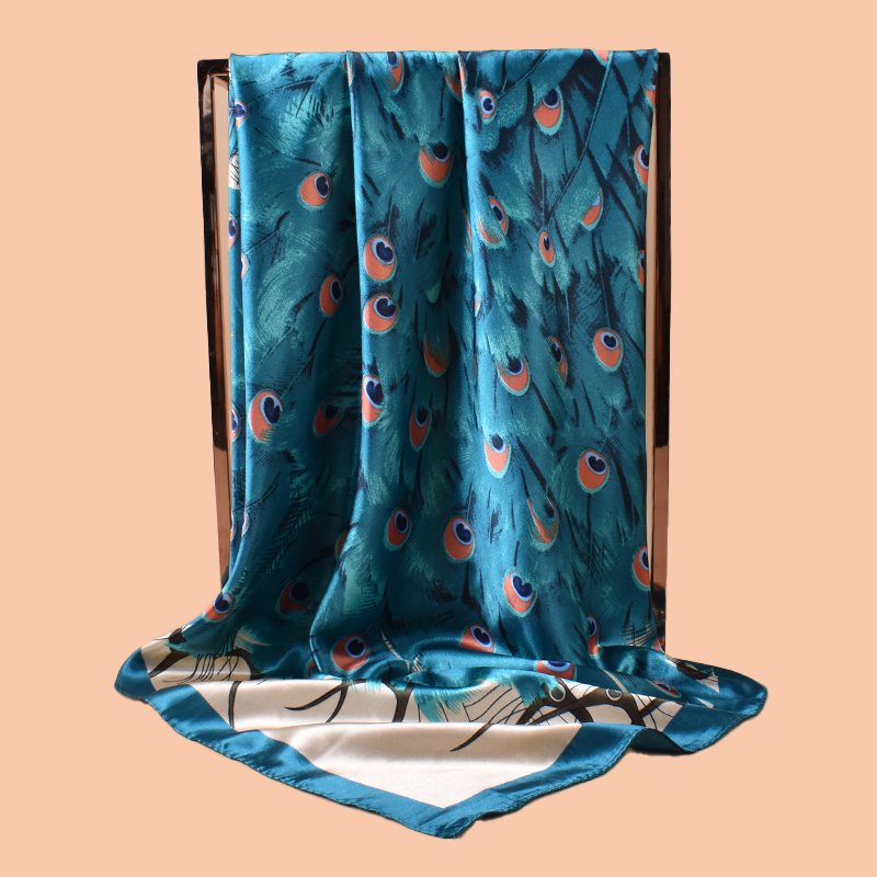 1PC Ladies Large Square Scarf  - Scarf Silk Square のレビューと価格